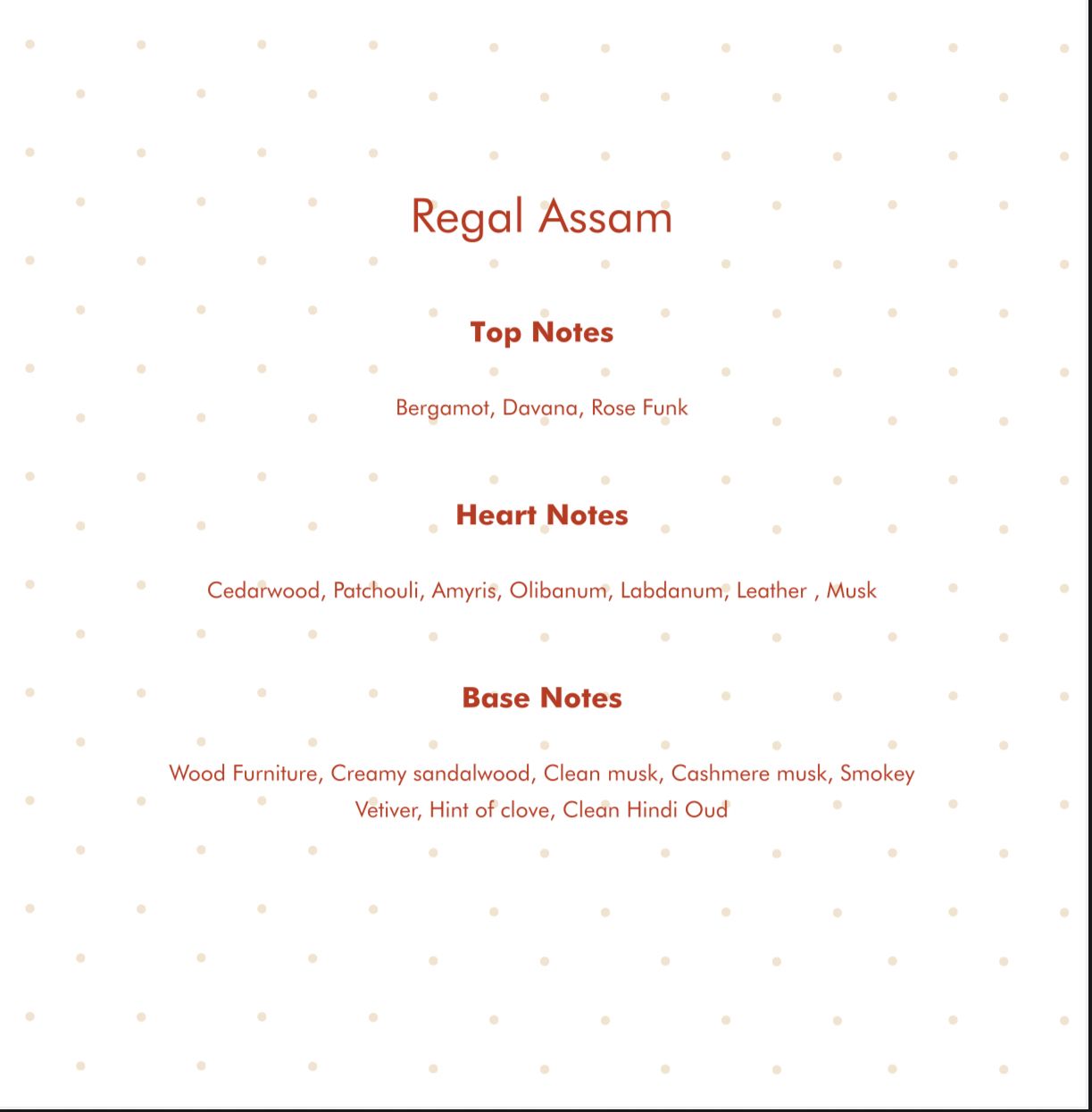 Regal Assam